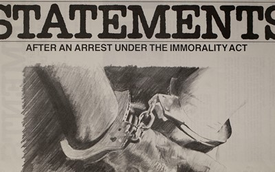 Statements After an Arrest Under the Immorality Act