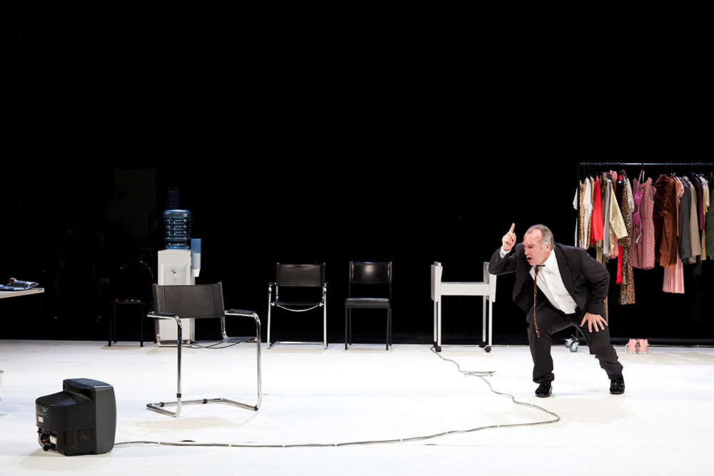 Production still for "Pompeii, LA". Greg Stone. Photographer: Pia Johnson