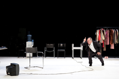 Production still for "Pompeii, LA". Greg Stone. Photographer: Pia Johnson