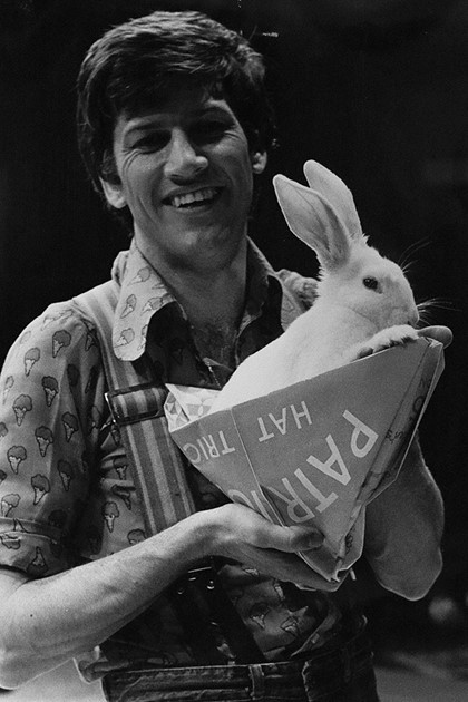 Publicity still for "Patrick's Hat Trick". Ross Skiffington as Patrick. Photographer: Unknown