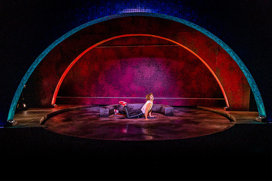 Production still for the 2023 Season of 'Loaded'. In Photo: Danny Ball. Photographer: Tamarah Scott