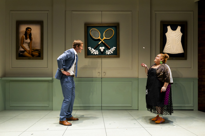 Production photography by Gianna Rizzo / Featuring Rick Davies and Megan Wilding