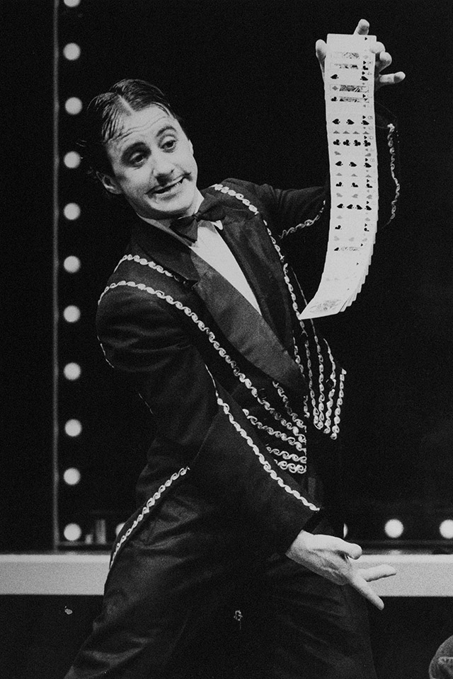 Production still for "The Search for Andy Cadabra". Doug Tremlett. Photographer: Vikki Driscoll