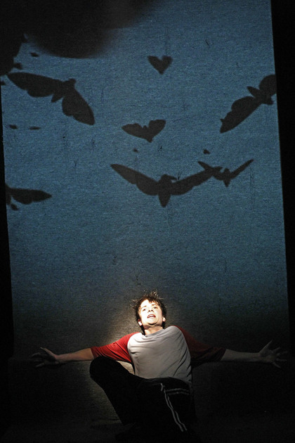 Production still for the return season of "Moth". Thomas Conroy as Sebastian. Photographer: Jeff Busby