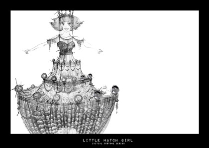 'Little Match Girl' design rendering © Anna Cordingley