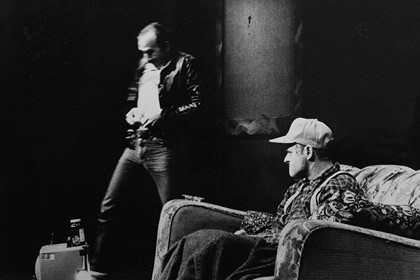 Production still for "Buried Child". L-R: Howard Stanley, Gary Files. Photographer: Grant Hancock