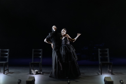 Production photography by Gianna Rizzo / Featuring Adam Noviello and Paul Capsis