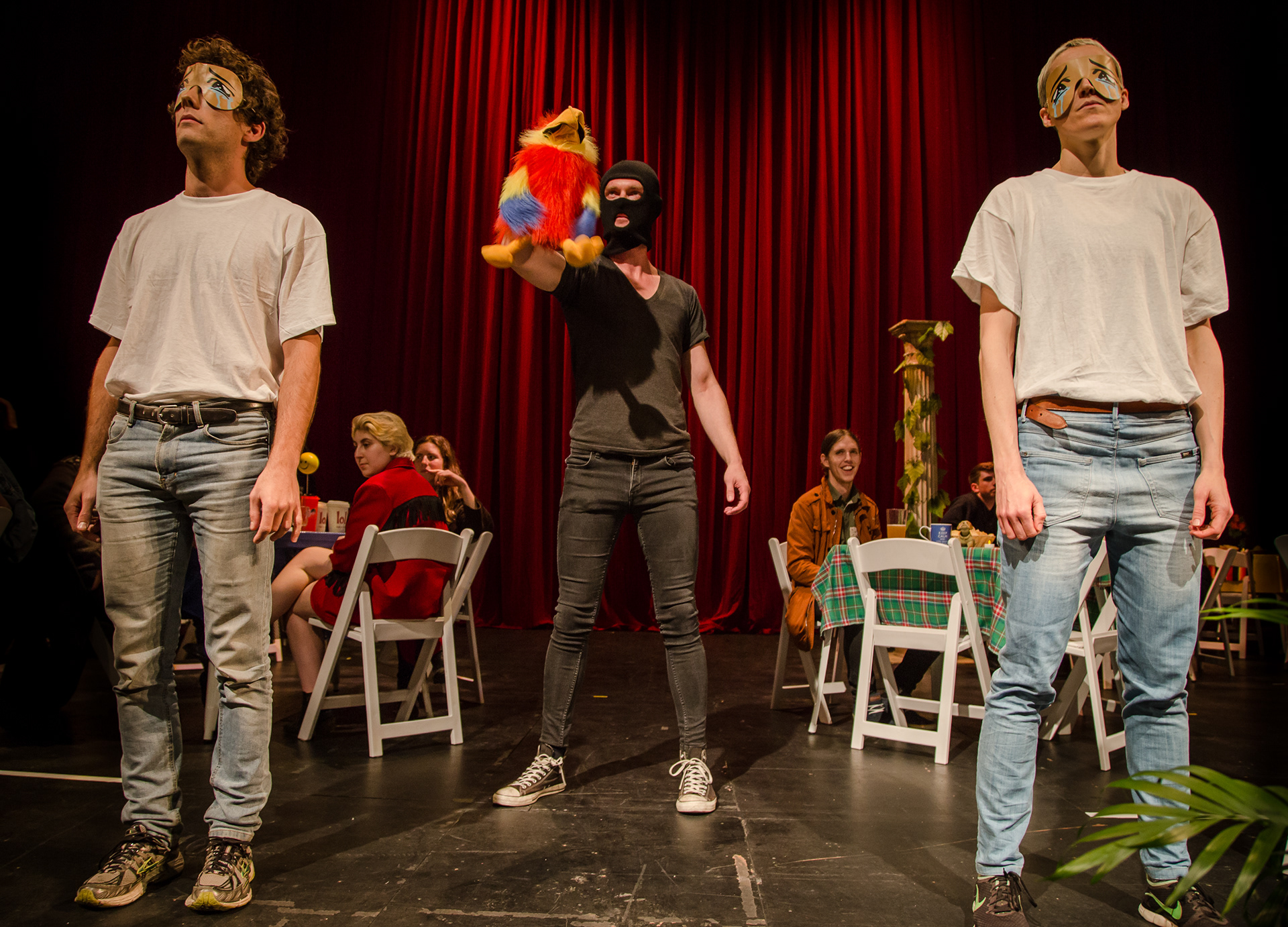 Production still for "A Singular Phenomenon". Photographer: Bryony Jackson