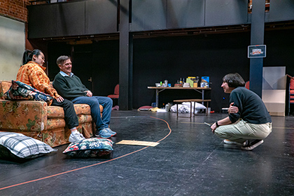 In photo: Susanna Qian, Syd Brisbane, Bridget Balodis. Photographer: Tamarah Scott