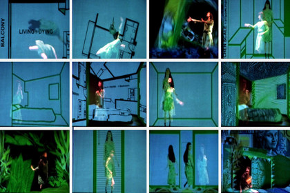 Production stills from "Sprung". Cazaerine Barry. Photographer: Unknown