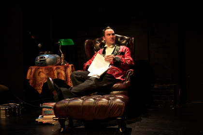 Production still for "Schmaltz". Charles Purcell. Photographer: JB Knibbs