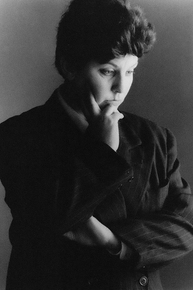 Production still for "Four Play". Ellen Cressey in "Man to Man". Photographer: Jeff Busby