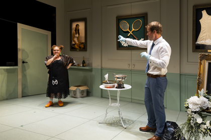 Production photography by Gianna Rizzo / Featuring Megan Wilding and Rick Davies