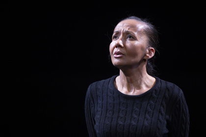 Production photography from THE BIRDS (2025) / Photography by Pia Johnson / Featuring Paula Arundell