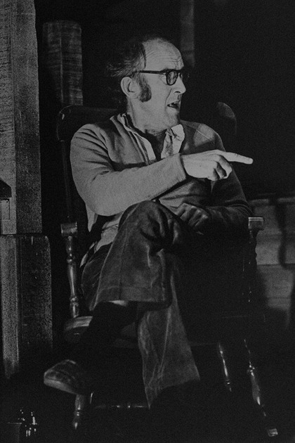 Production still for "More Bullsh". Cliff Ellen as Pop Lloyd. Photographer: Jeff Busby