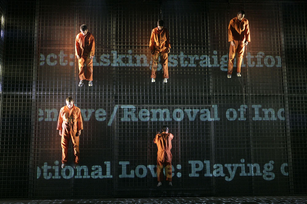 Production still for Melbourne season of "Honour Bound". Photographer: Jeff Busby