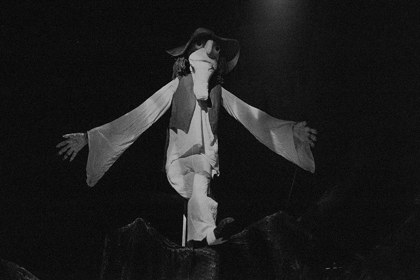 Production still for "The Oath of Bad Brown Bill". The Pale Jackaroo. Photographer: Jeff Busby