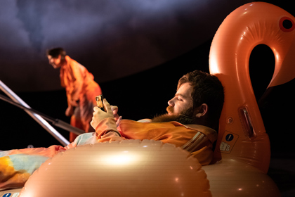 Photographer: Jeff Busby. Sarah Mainwaring, and Scott Price.