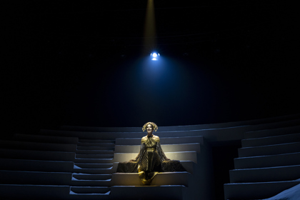 Production photography from TROY (2025) / Photographer: Pia Johnson / Featuring: Geraldine Hakewill