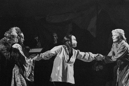 Production still for Footsbarn Travelling Theatre season. Photographer: Unknown