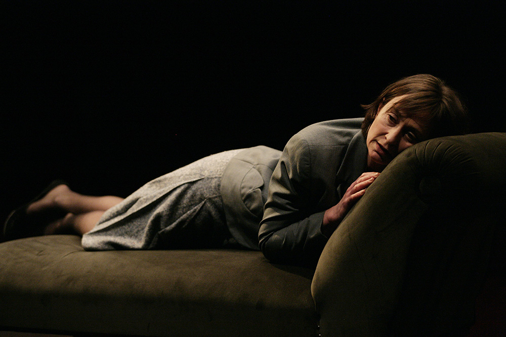 Production still for "La Douleur". Caroline Lee. Photographer: Jeff Busby