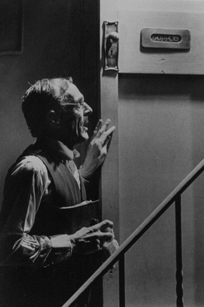 Production still for "Graeme King Lear". Roy Baldwin as Graeme. Photographer: Vikki Driscoll