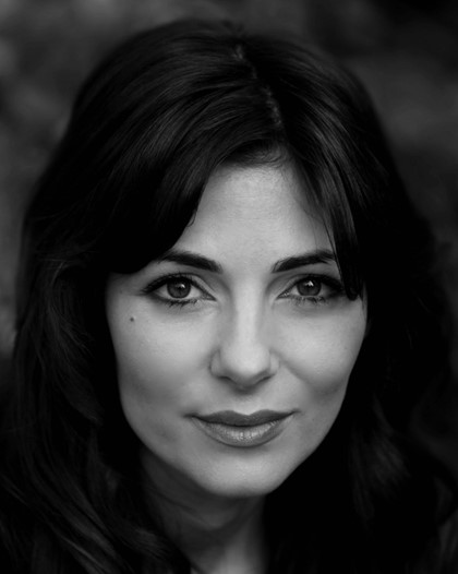 Italian born actor Silvia Colloca, who played The Bride