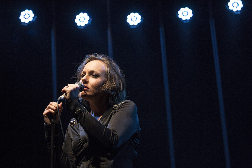 Production still for "The Fiery Maze". Abi Tucker. Photographer: Pia Johnson