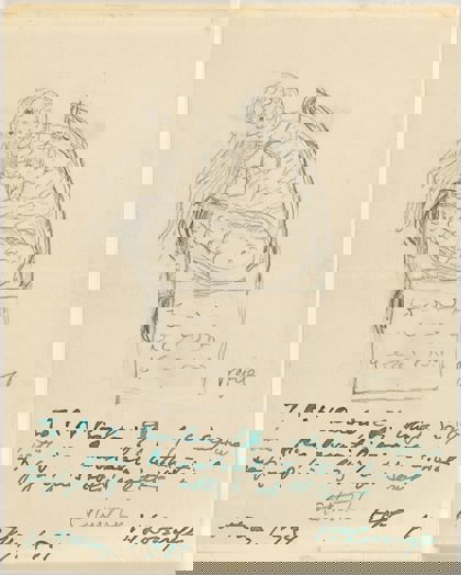 Image credit: Sketch of Cthulhu drawn by Lovecraft (1934)