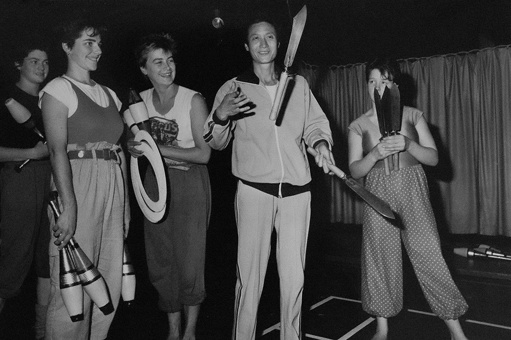 Production still for "Acrobats of China". Photographer: John McKinnon