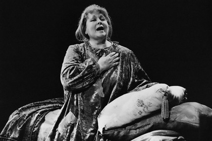 Production still for "The Newspaper of Claremont Street". Marion Edward. Photographer: Jeff Busby