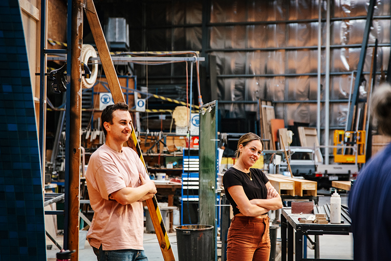 In photo: Kitan Petkovski, Ashlea Pyke. Photographer: Tamarah Scott.