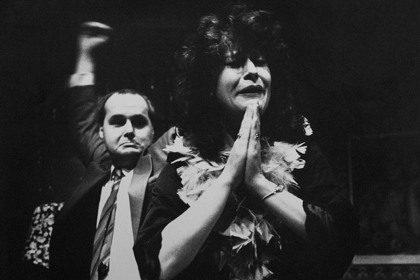 Production still from "I Can Give You a Good Time". Ross Williams as John, Jillian Murray. Photographer: Unknown