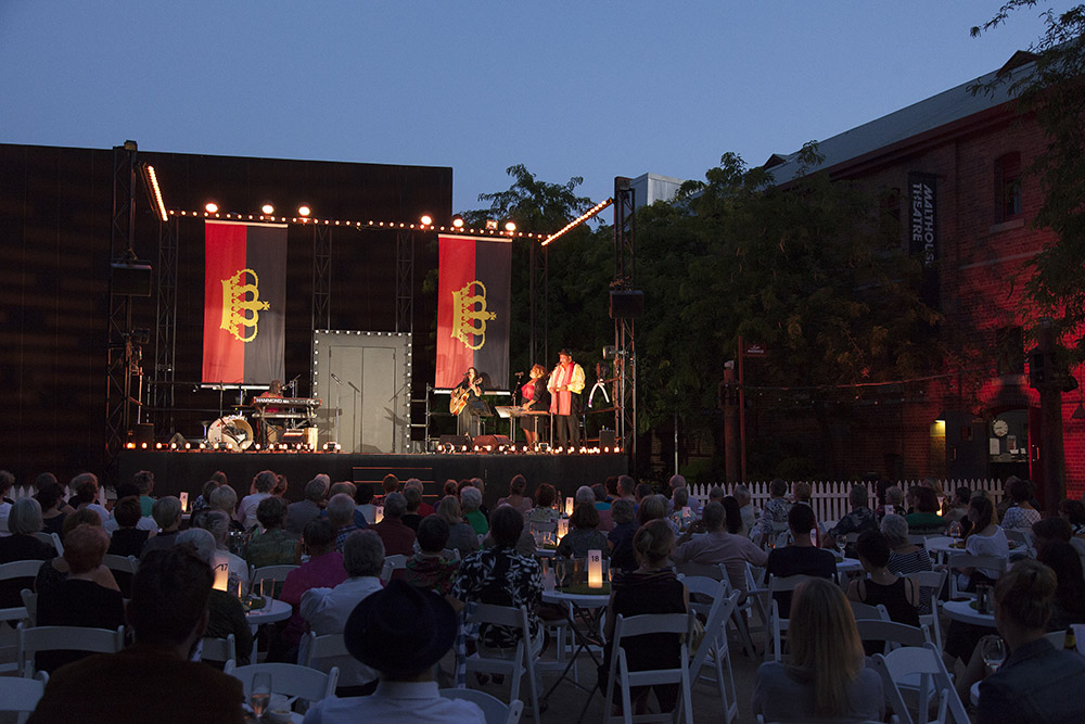 Production still for "Blak Cabaret". Photographer: Pia Johnson