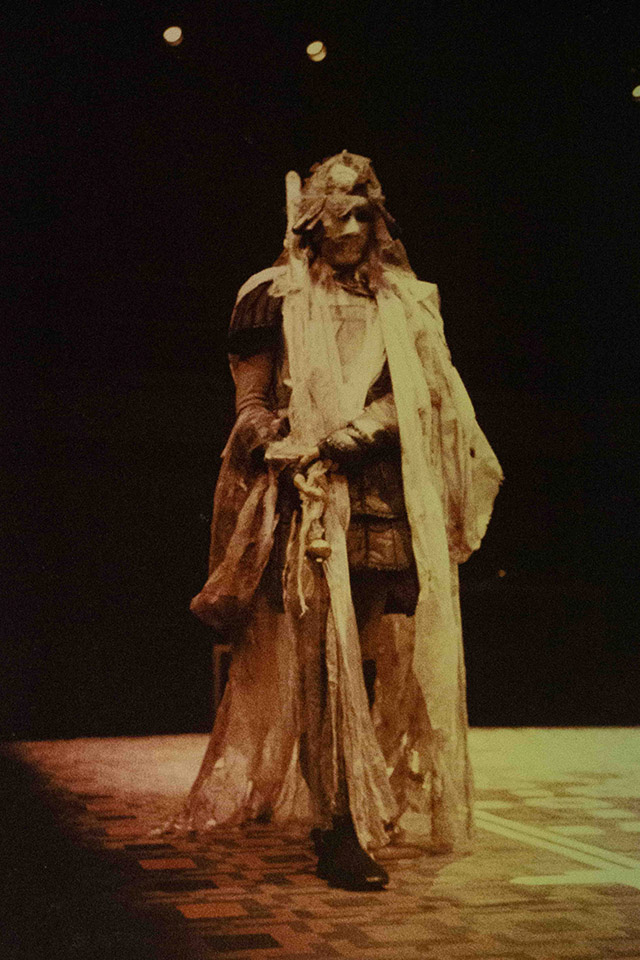 Production still for "Hamlet". Photographer: David B. Simmonds