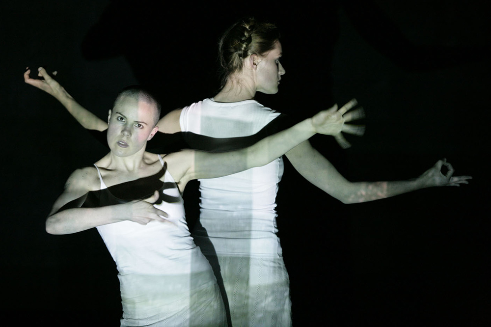 Production still for "Melt". Kirstie McKracken, Stephanie Lake. Photographer: Jeff Busby