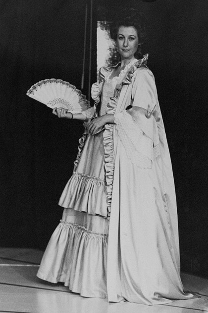 Publicity still for "The Famous Miss Burney". Merrin Canning as Fanny Burney. Photographer: Brian Nestor