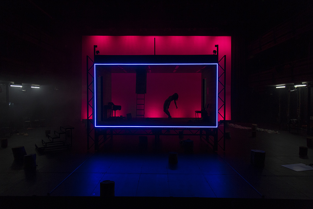 Production still for "Revolt. She Said. Revolt Again." Belinda McClory. Photographer: Pia Johnson