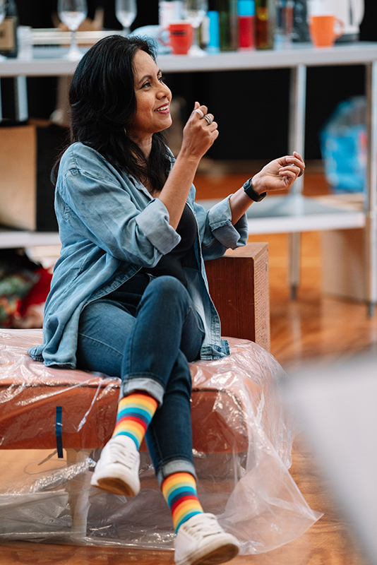 This is Living Rehearsal (2023) In Photo: Michelle Perera. Photographer: Phoebe Powell