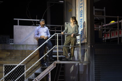 Production photography by Pia Johnson / Featuring Chum Ehelepola and Kat Stewart