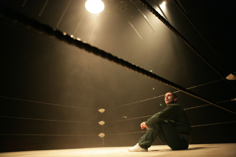 Production still for "Headlock". Byron Perry. Photographer: Jeff Busby