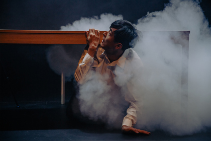 Production still for the 2023 season of 'Made in China 2.0.' In photo: Wang Chong. Photographer: Tamarah Scott