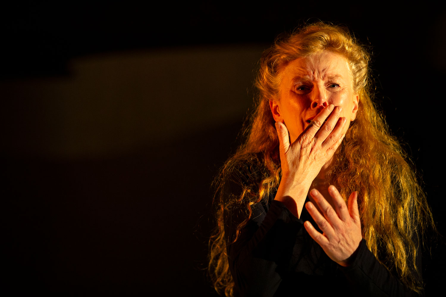 Production still for the 2022 Season of 'Monsters'. In Photo: Alison Whyte. Photographer: Pia Johnson