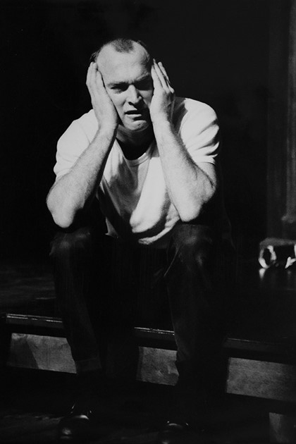 Production still for the 1996 tour of "Good Works". Greg Stone. Photographer: David Wilson