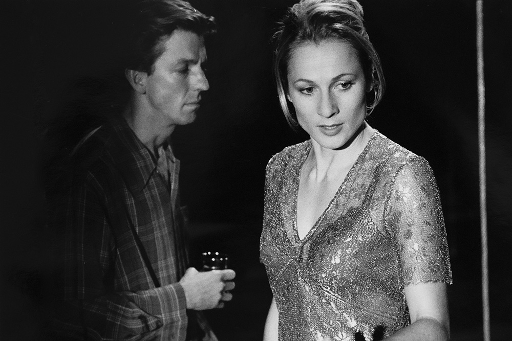 Production still for "Redemption". L-R: Robert Menzies as Sam, Angie Milliken as Edie. Photographer: Jeff Busby