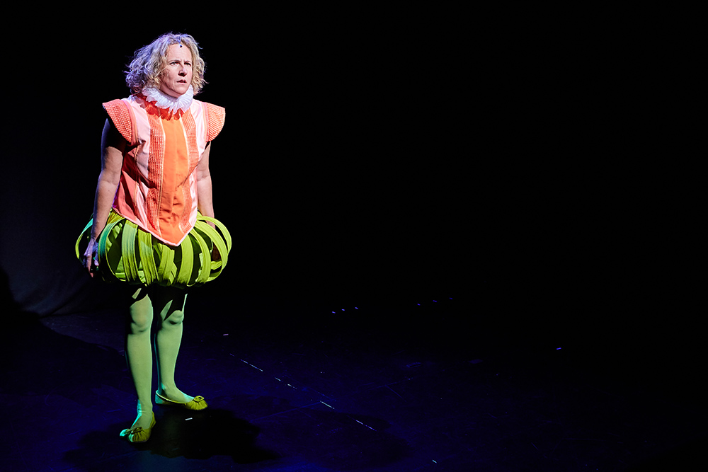 Production still for "Wild Bore". Ursula Martinez. Photographer: Tim Grey