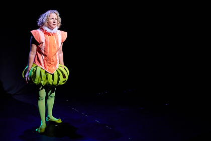 Production still for "Wild Bore". Ursula Martinez. Photographer: Tim Grey