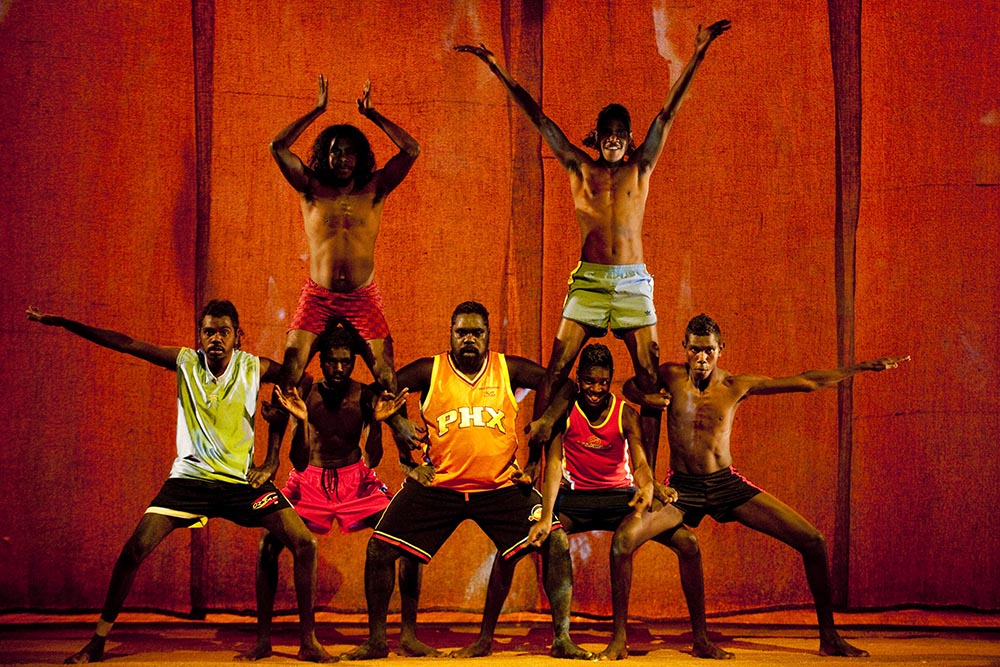 Production still for "Ngurrumilmarrmiriyu (Wrong Skin)". Photographer: Unknown  