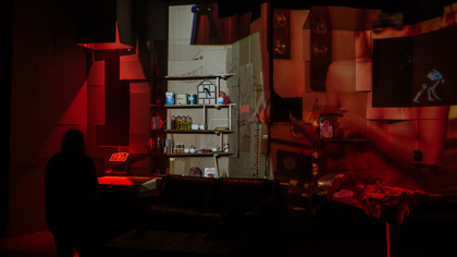 Production still for the 2022 Season of 'CHASE'. In photo: Carly Sheppard. Photographer: Shortcut Creative (Tamarah Scott)