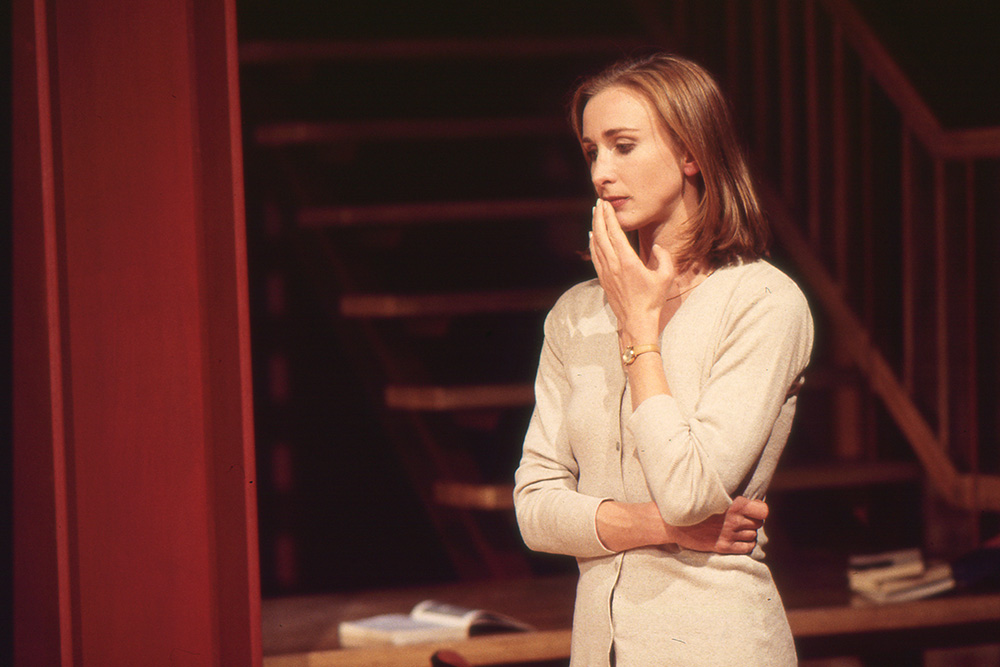 Production still for "Honour". Natasha Herbert as Claudia. Photographer: Jeff Busby